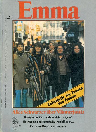 First issue of the EMMA magazine from February 1977