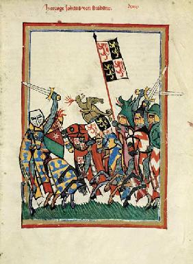 Duke John I of Brabant (From the Codex Manesse)