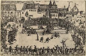 Tournament at the time of Henry I the Fowler (938)