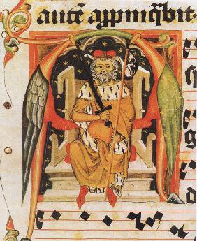 Vratislaus II of Bohemia (from the Vysehrad antiphonary)