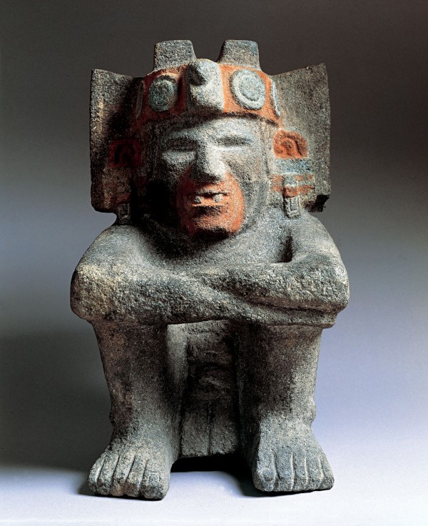 Xiuhtecuhtli, Aztec god of fire, day and heat from Unbekannter Künstler