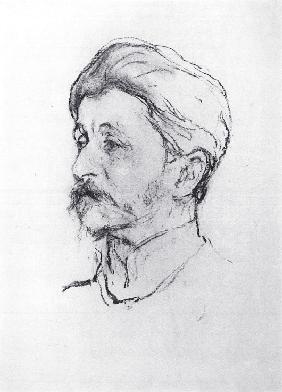 Portrait of the painter Mikhail Alexandrovich Vrubel