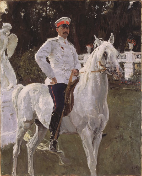 Portrait of Prince Felix Yusupov, Count Sumarokov-Elston (1856-1928) from Valentin Alexandrowitsch Serow