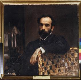 Portrait of the artist Isaac Levitan (1861-1900)