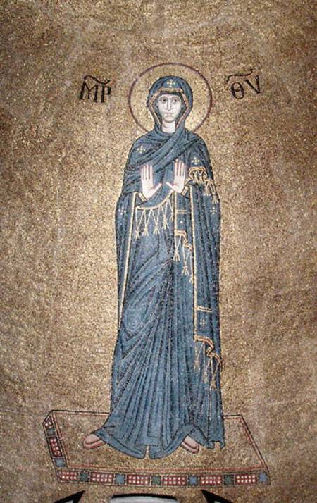 The Virgin Mary, from the apse from Veneto-Byzantine School
