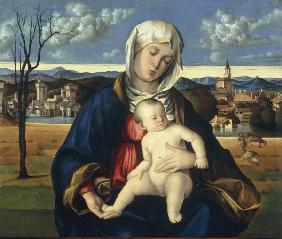 Mary with Child /Venetian Paint./ C16th