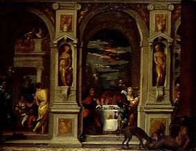 Lazarus at the panel of the rich man. from Veronese (Nachfolge), Paolo