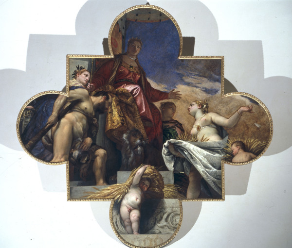Veronese / Hercules & Ceres bef.Venice from Veronese, Paolo (aka Paolo Caliari)