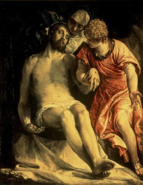 P.Veronese / Pieta / 1576-1582 from Veronese, Paolo (aka Paolo Caliari)