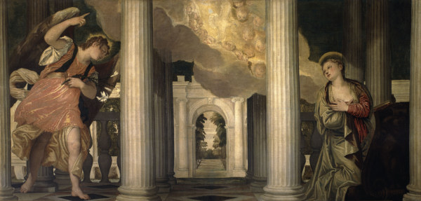 P.Veronese, The Annunciation from Veronese, Paolo (aka Paolo Caliari)