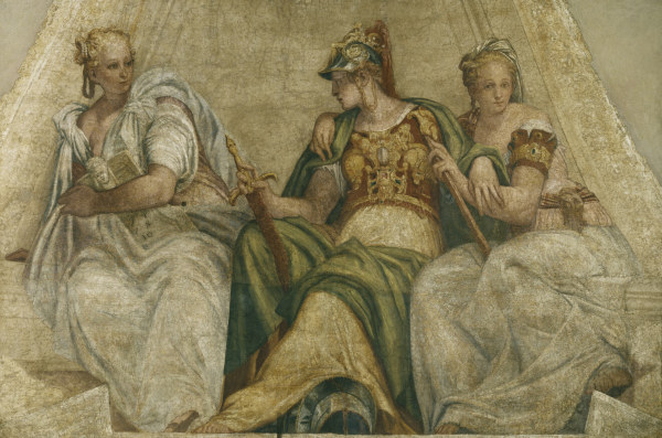 Veronese, Minerva with geometry a.arith. from Veronese, Paolo (aka Paolo Caliari)