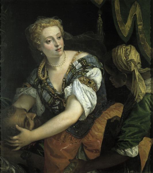 Judith w.Holofernes  Head/Veronese/1570s from Veronese, Paolo (aka Paolo Caliari)