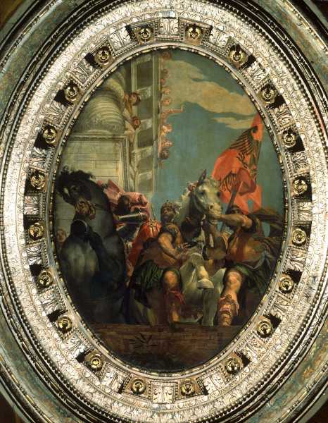 The Triumph of Mordecai/ Veronese/ 1555 from Veronese, Paolo (aka Paolo Caliari)
