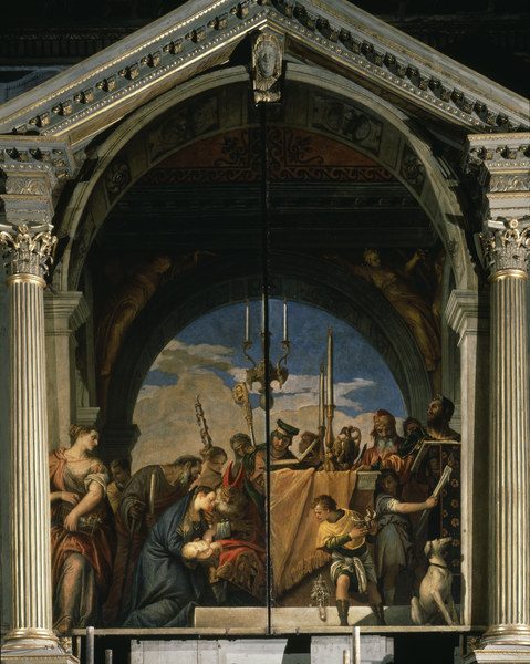 Presentation in the Temple / Veronese from Veronese, Paolo (aka Paolo Caliari)