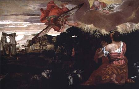 Moses and the Burning Bush from Veronese, Paolo (aka Paolo Caliari)