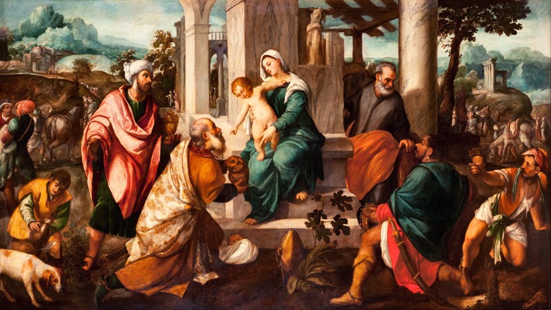 The Adoration of the Magi from Veronese, Paolo (aka Paolo Caliari)