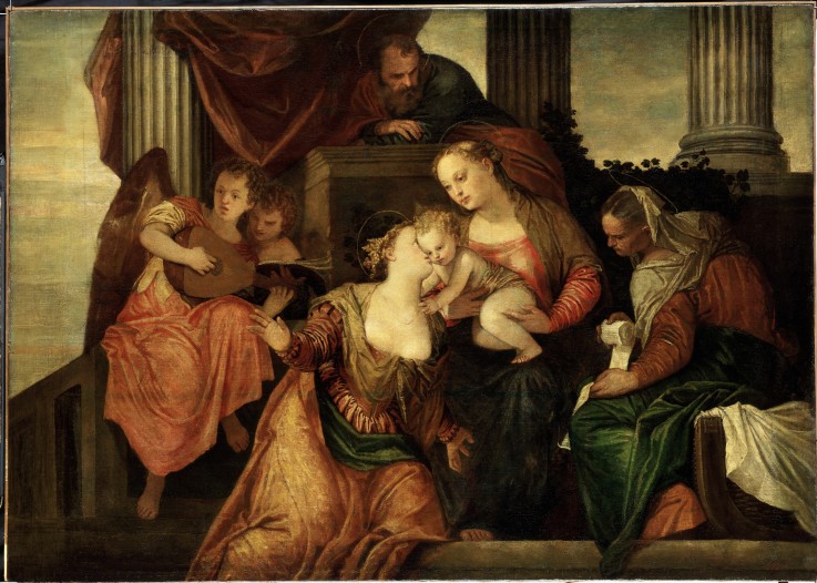 The Mystical Marriage of Saint Catherine from Veronese, Paolo (aka Paolo Caliari)