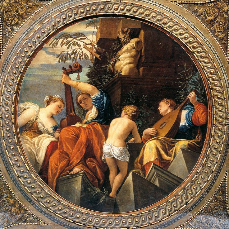 Allegory of Music from Veronese, Paolo (aka Paolo Caliari)