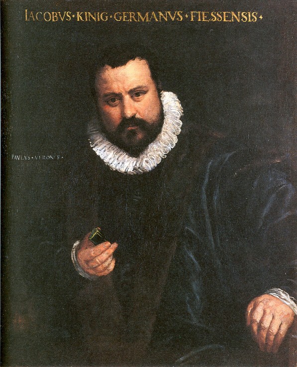 Portrait of Johann Jakob König from Veronese, Paolo (aka Paolo Caliari)