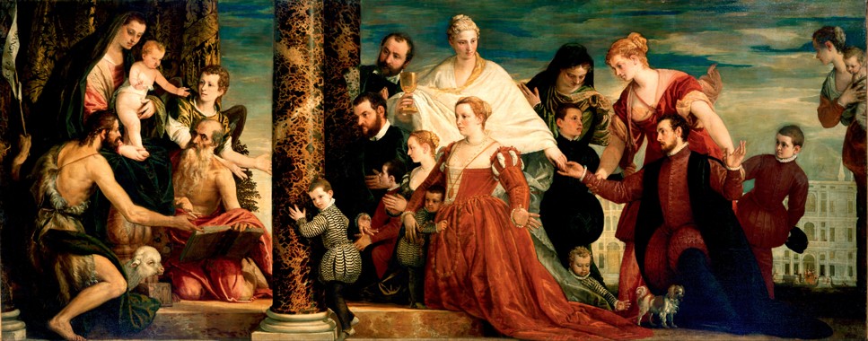 The Madonna of the Cuccina Family from Veronese, Paolo (aka Paolo Caliari)