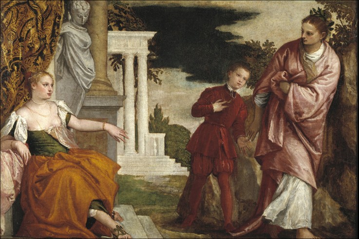 Young Man Between Virtue and Vice from Veronese, Paolo (aka Paolo Caliari)
