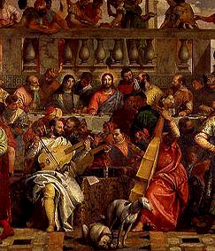 The wedding to Kanaa. Detail: Group of musicians from Veronese, Paolo (aka Paolo Caliari)