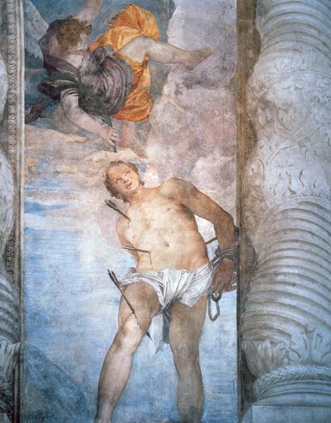 Martyrdom of St. Sebastian  (detail) from Veronese, Paolo (aka Paolo Caliari)