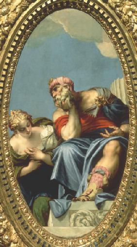 Veronese / Youth and Age (Saturn)