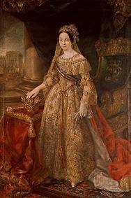 Isabella II. of Spain at the declaration of her majority. from Vicente López y Portaña
