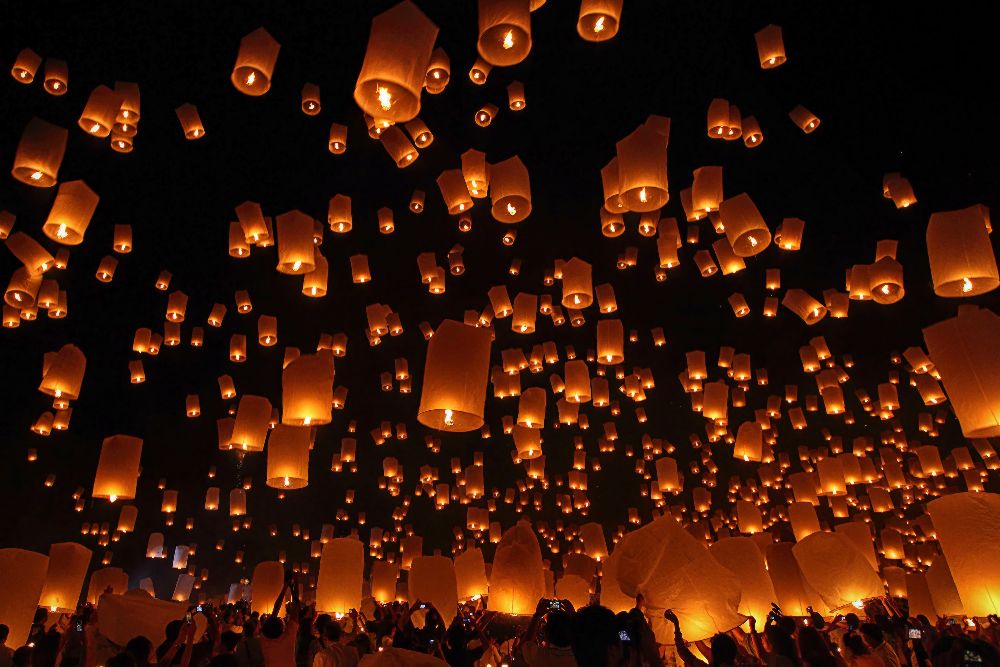 Floating Lanterns from Vichaya