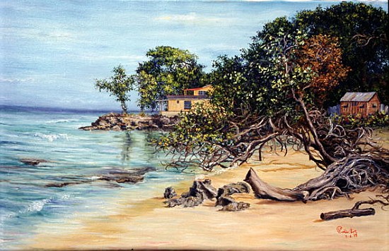 Slipping Sand, 1999 (oil on canvas)  from Victor  Collector