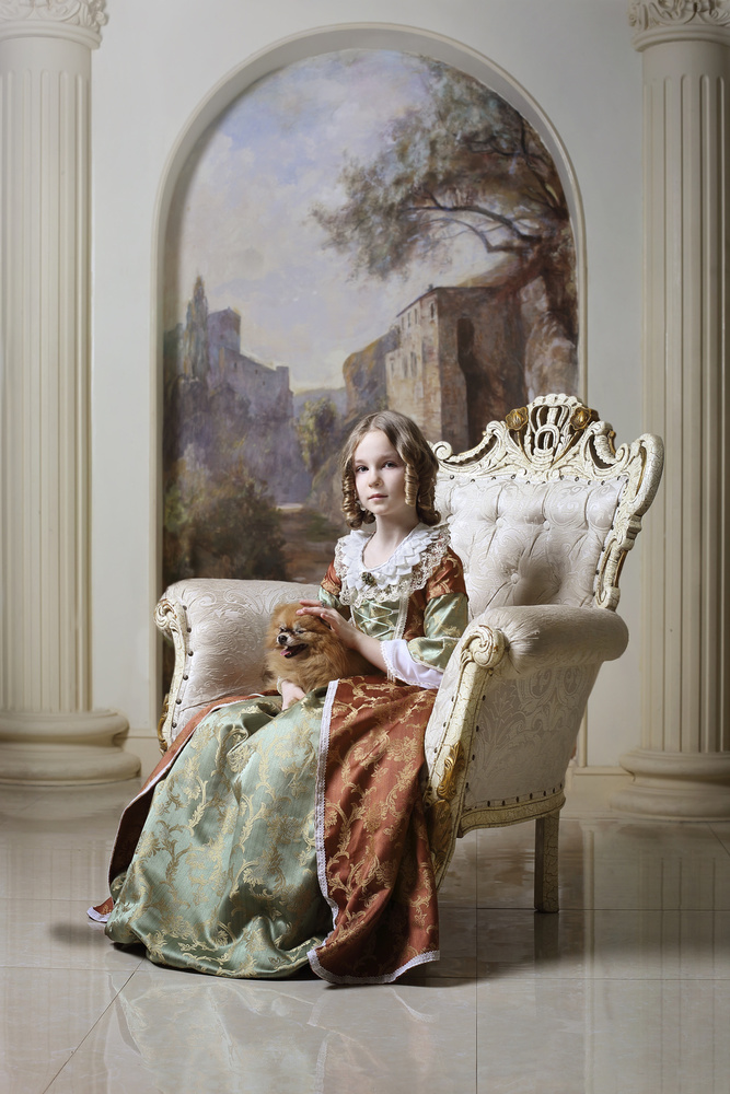 Her Highness and the doggy 2 from Victoria Glinka
