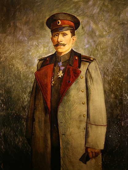 General Jekon, Chief of Staff of the Bulgarian Army, c.1916 from Vienna Nedomansky Studio