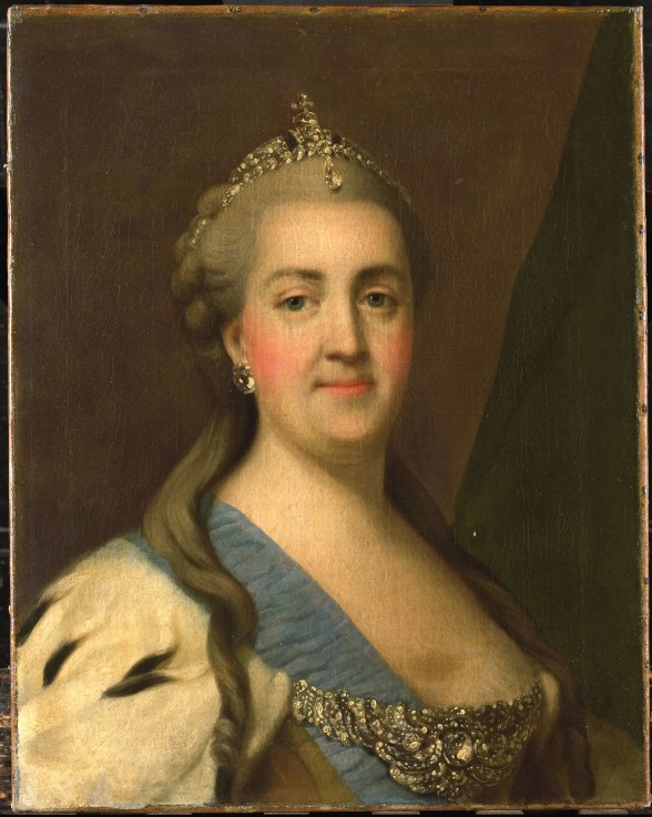 Portrait of Empress Catherine II (1729-1796) from Vigilius Erichsen