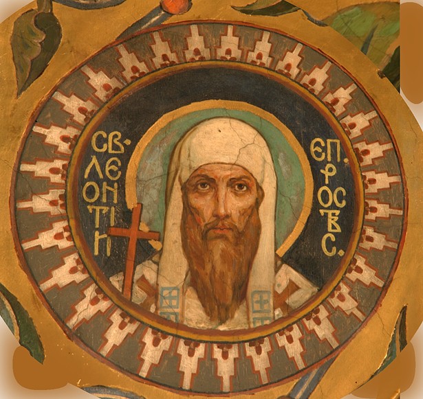 Saint Leontius of Rostov from Viktor Michailowitsch Wasnezow