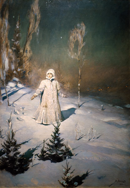 Snow Maiden from Viktor Michailowitsch Wasnezow