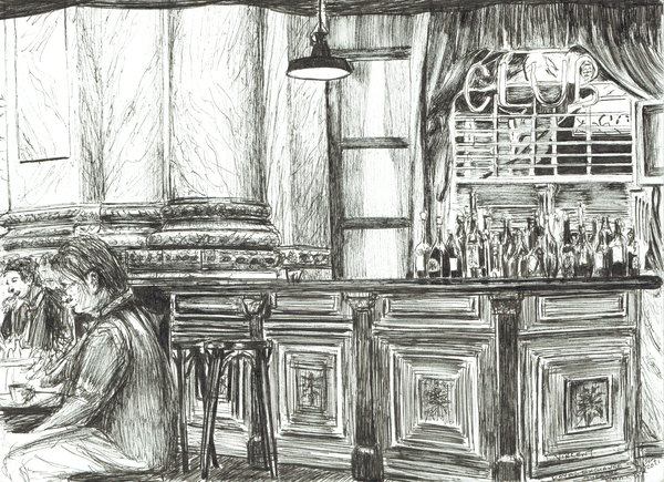 Cafe at the Royal Exchange, Manchester from Vincent Alexander Booth