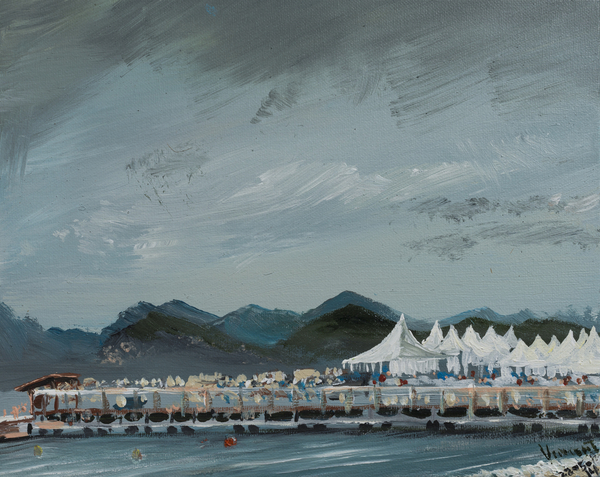 Cannes Film Festival tents from Vincent Alexander Booth