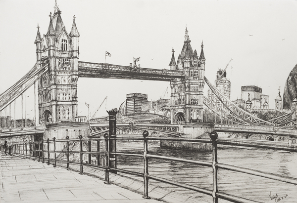 Tower Bridge London from Vincent Alexander Booth