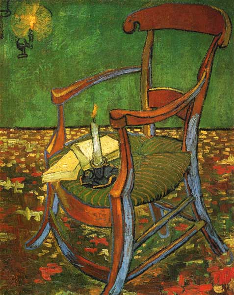 Gauguins chair from Vincent van Gogh