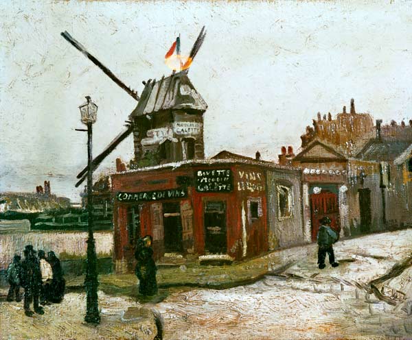 The mill 'Le Radet' from Vincent van Gogh