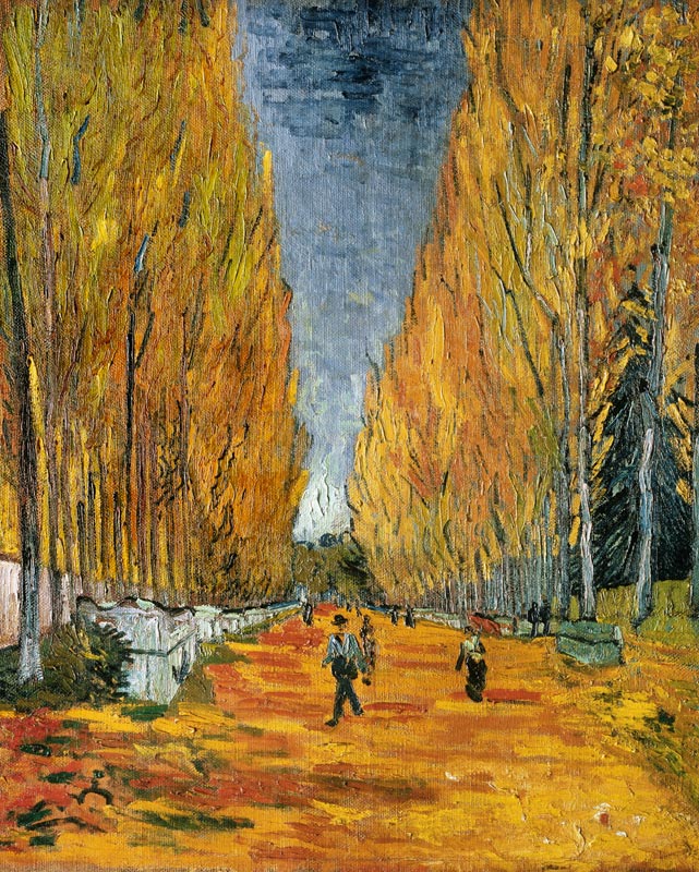 Les Alyscamps from Vincent van Gogh