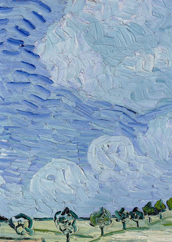 Die Ebene bei Auvers from Vincent van Gogh