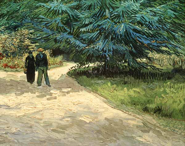 Couple in the park, Arles from Vincent van Gogh