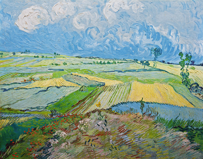 Van Gogh / Wheatfields in Auvers / 1890 from Vincent van Gogh