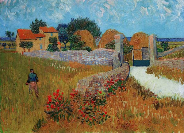 V.van Gogh / Farmhouse in Provence from Vincent van Gogh