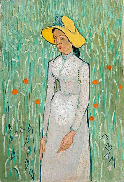 V.van Gogh, Girl in White /Paint./ 1890 from Vincent van Gogh