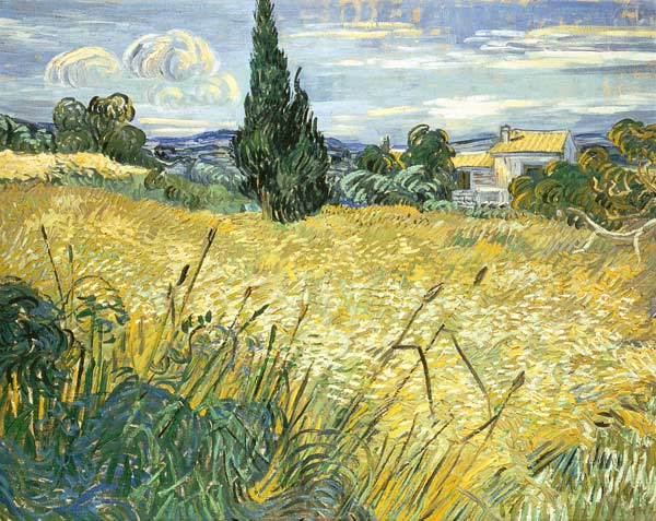 Landscape with Green Corn from Vincent van Gogh