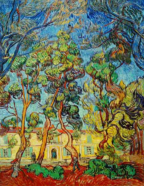V.van Gogh, Hospital at Saint-Rémy from Vincent van Gogh