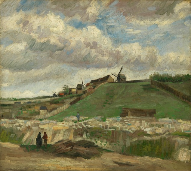 The Hill of Montmartre with Stone Quarry from Vincent van Gogh